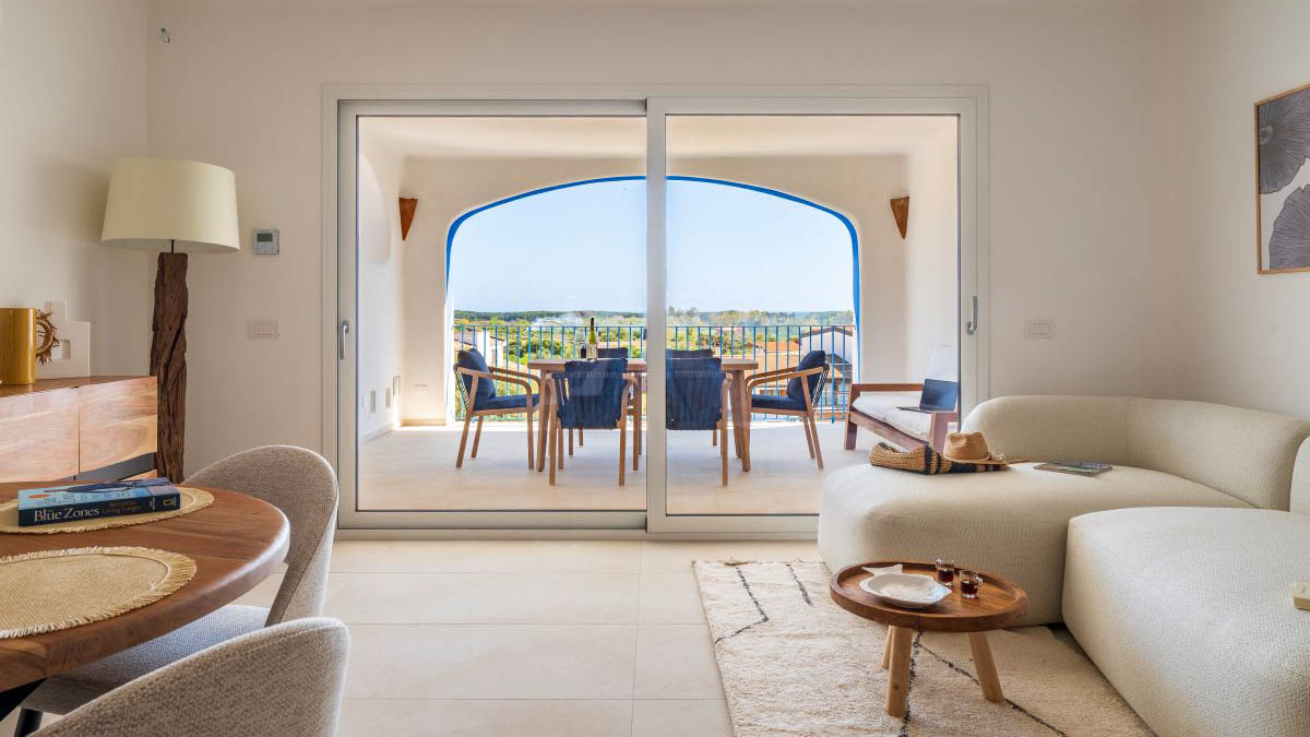 Edil Costa Sarda Casa Maris appartamenti vista mare in Sardegna sea view Apartments Meerblick Terrasse Wohnungen mit Garten int